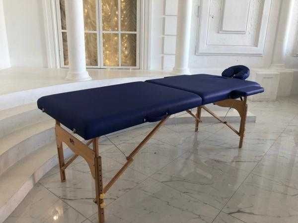 Массажный стол кушетка складной для косметологии массажа, шугаринга