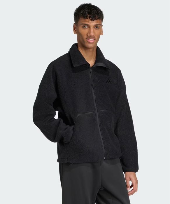 Фліска  кофта шерпа Adidas city tech high pile flece