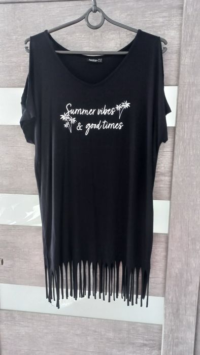 Tunika z frędzlami L