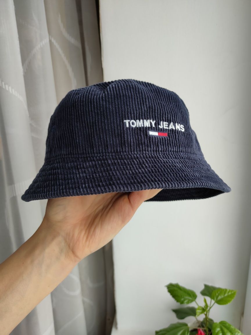 Панама Tommy Hilfiger оригінал унісекс вельветова панама Tommy Jeans