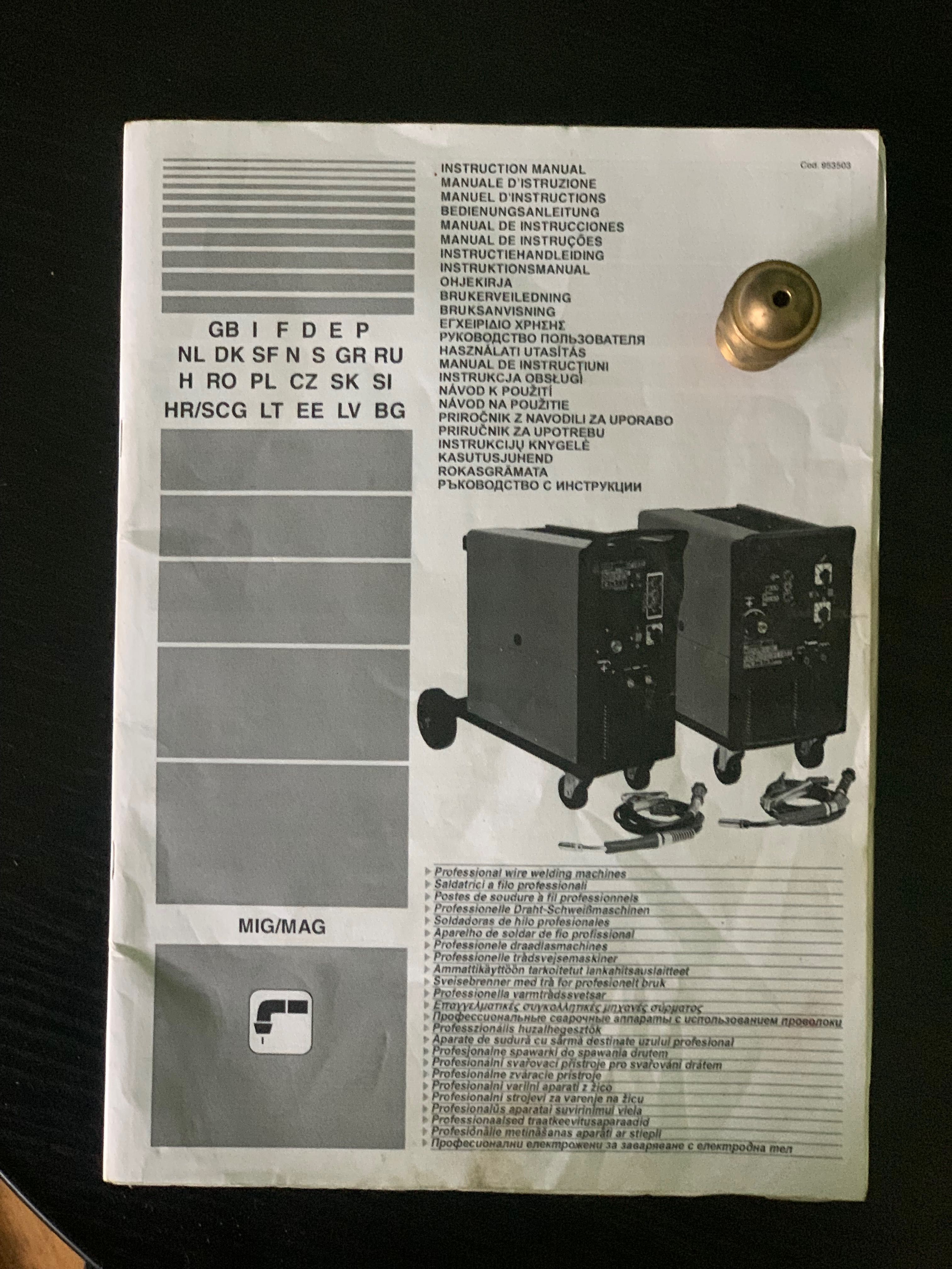Spawarka telwin mastermig 270/2 migomat,półautomat,mig-mag,siłowa,400v