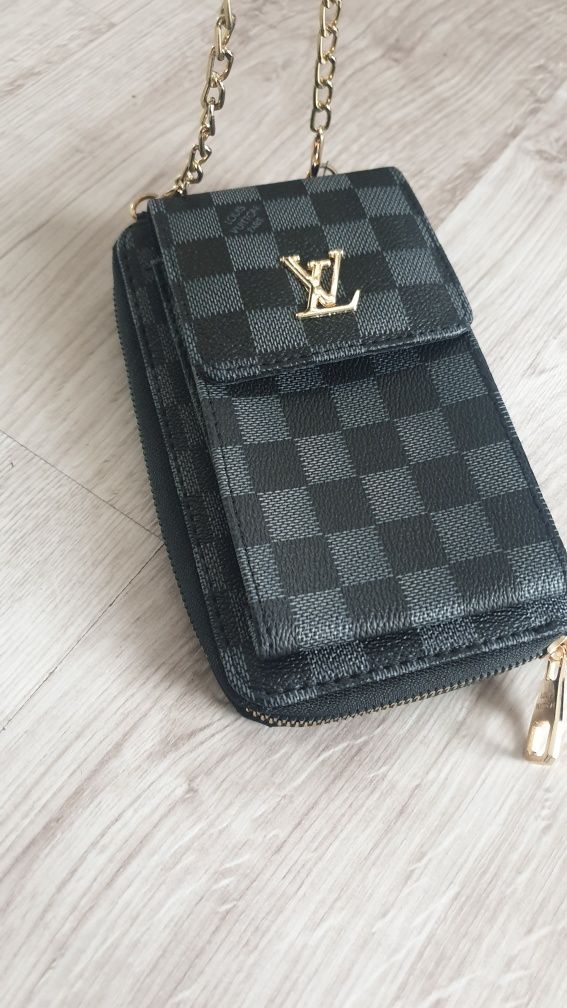 Portfel Louis Vuitton damski saszetka etui na telefon nerka  torebka n