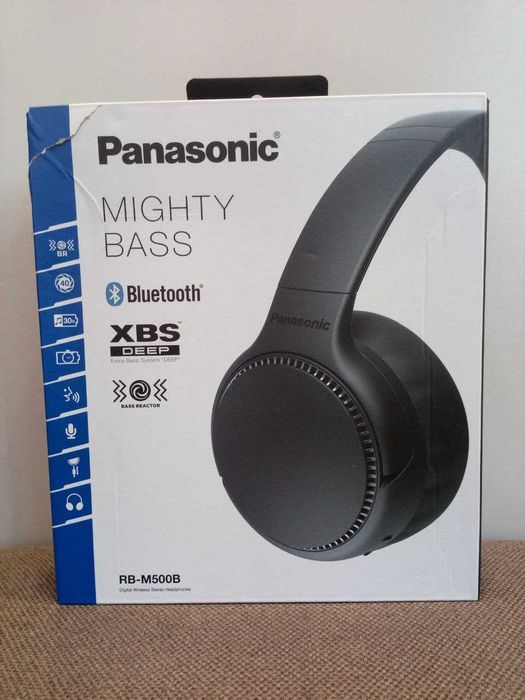 Навушники Panasonic RB-M500B (30 годин роботи, Bluetooth, 3.5 мм)