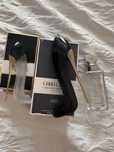 3 frascos perfume originais vazios Eternity Calvin Good Girl Herrera