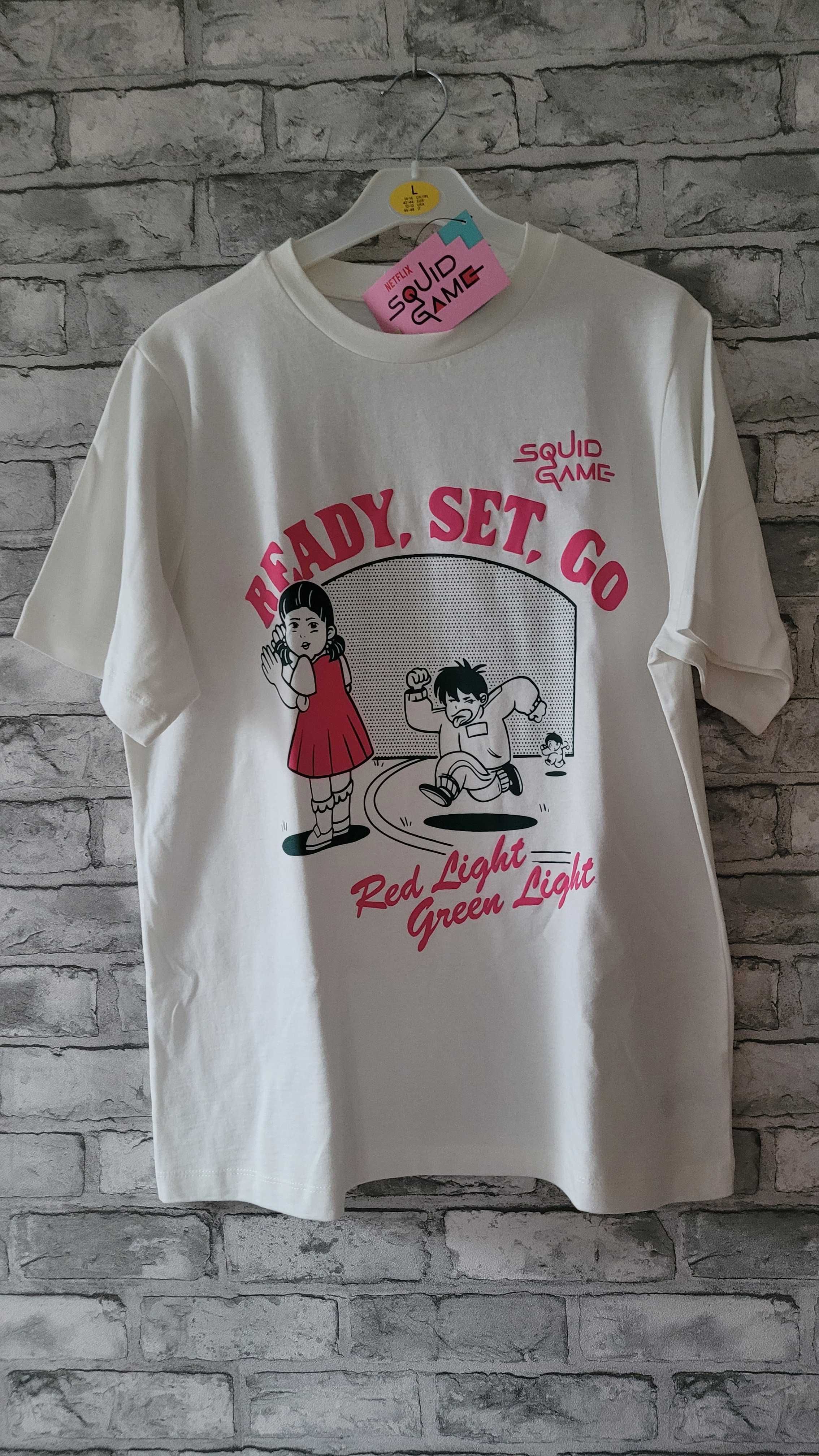 T-shirt z bawełny Squid Game PRIMARK