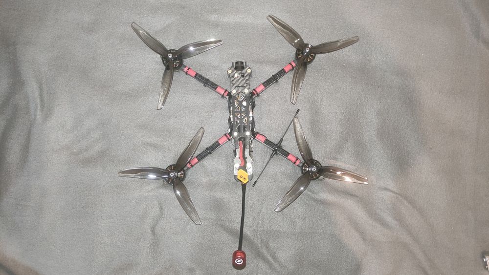 FPV дрон 7 дюймів, 5,8 GHz відео, ELRS 900 mHz