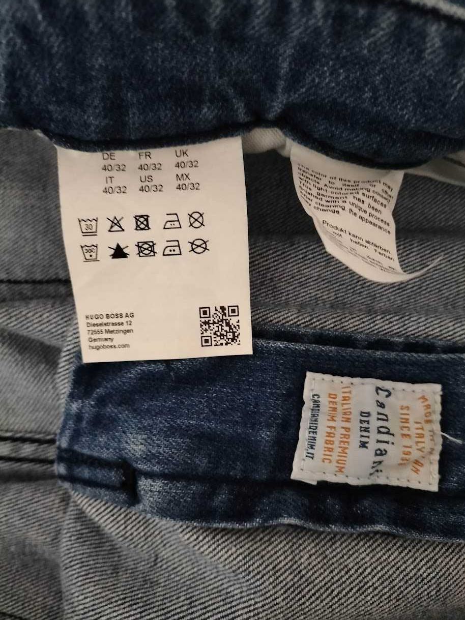 Męskie spodnie Hugo BOSS Jeansy