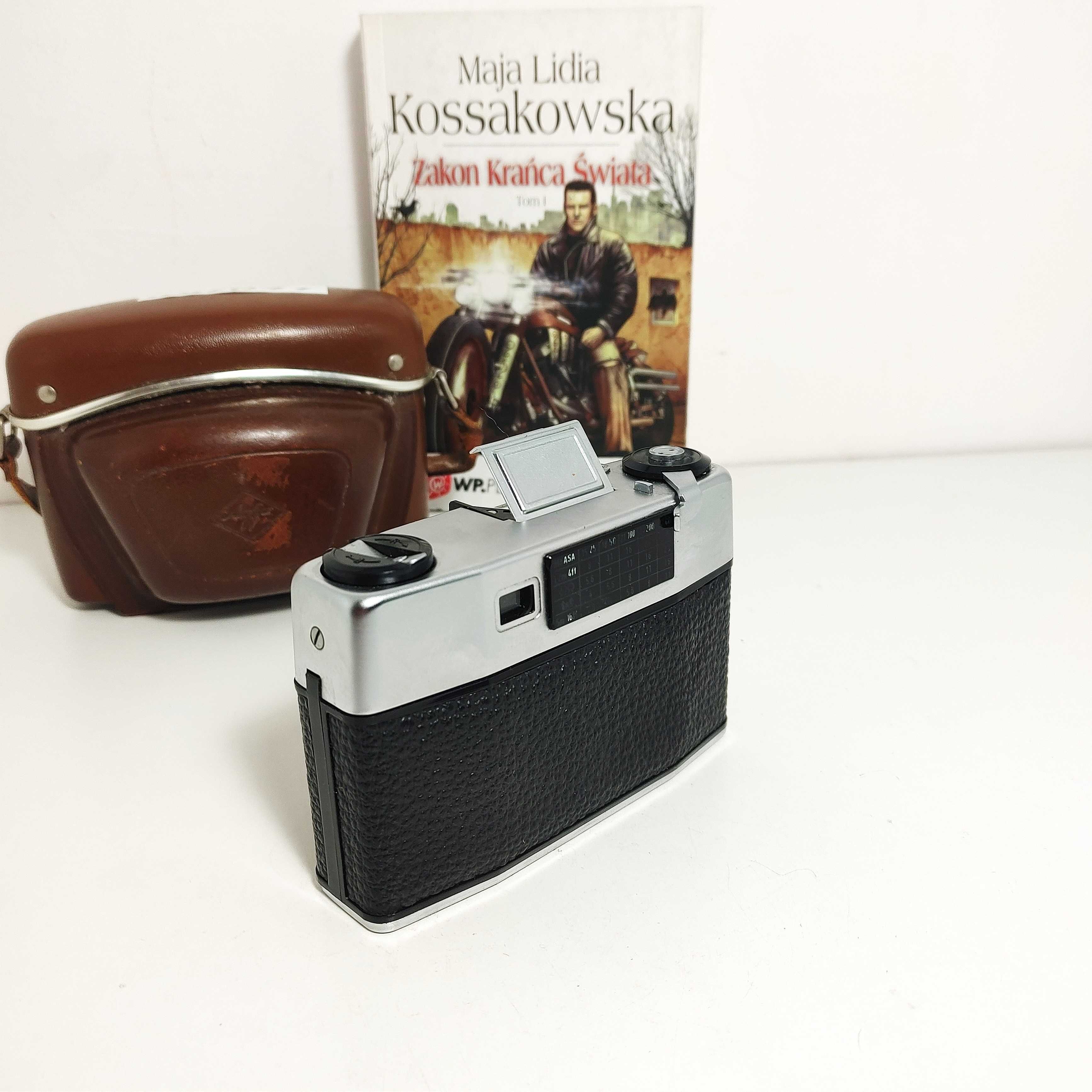 Bardzo ładny i niepospolity aparat analogowy Agfa Silette F z 1963 r