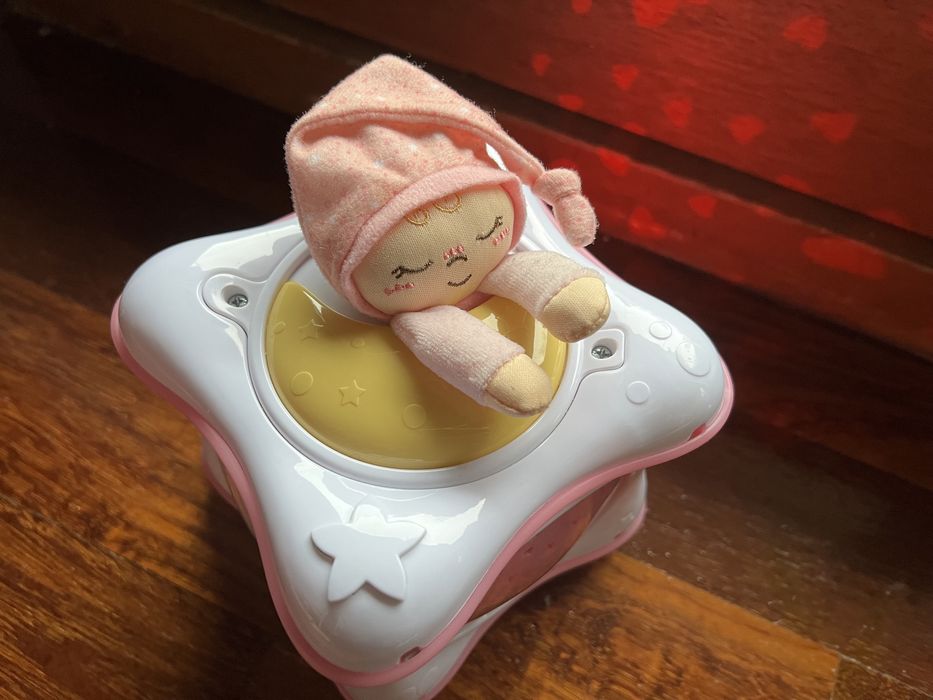 Chicco kostka muzyczna/ projektor lampka