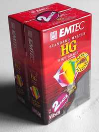 Cassetes VHS-C - EMTEC - PHG 30 - NOVAS - Pack 2 Unidades