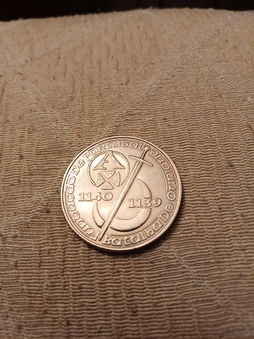 Moeda de prata 250,00 escudos de 1980