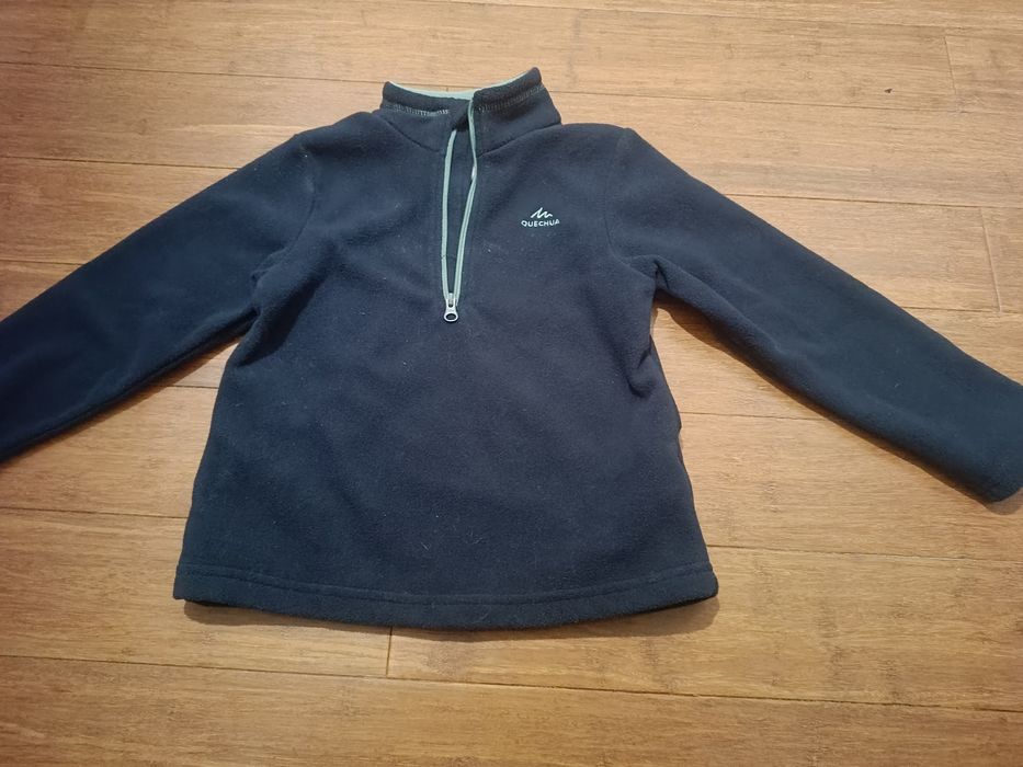 Ciepły polarek Grafitowy rozm 103-112 na 4-5lat