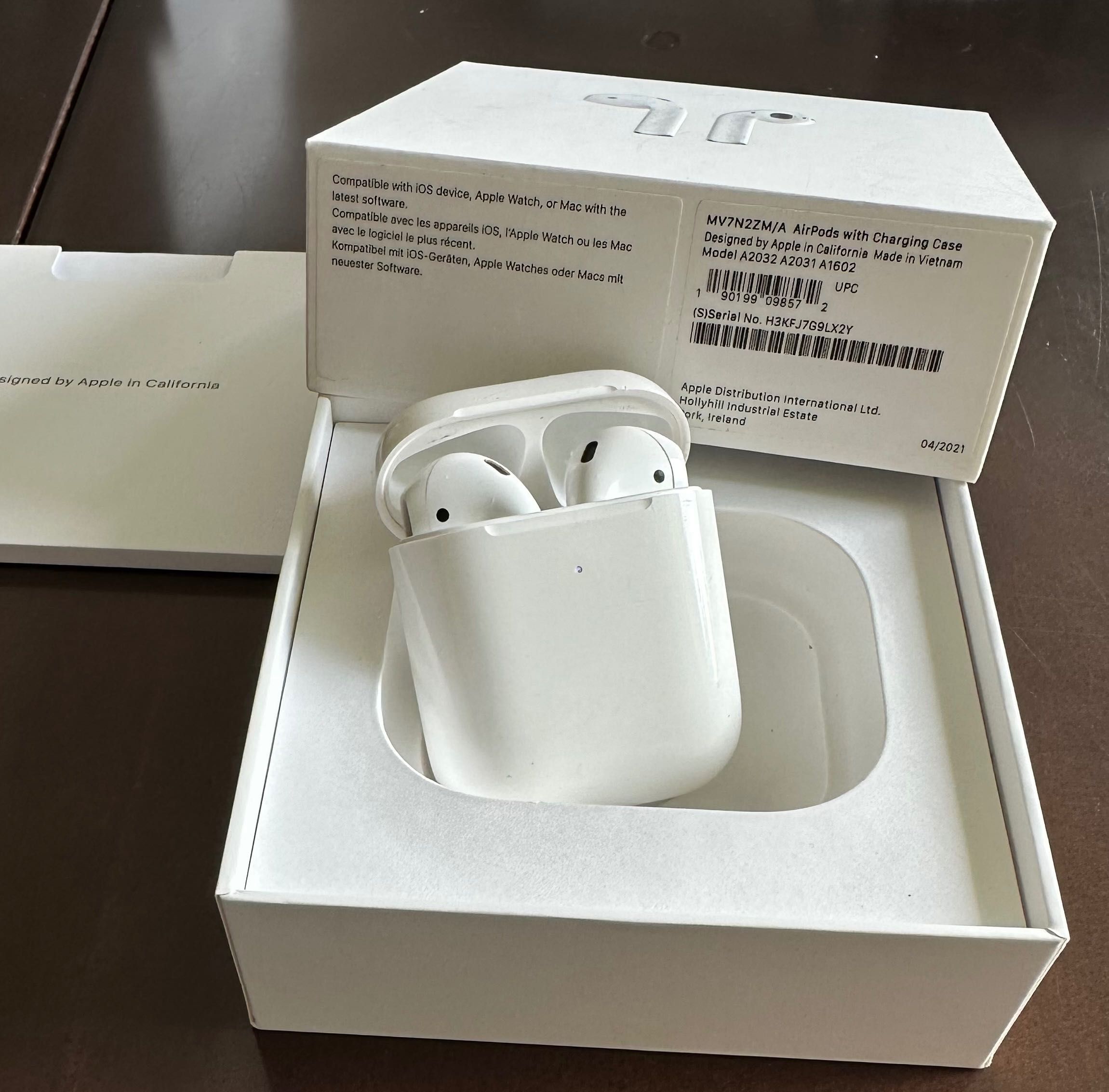 Airpods 2 Apple Oryginalne