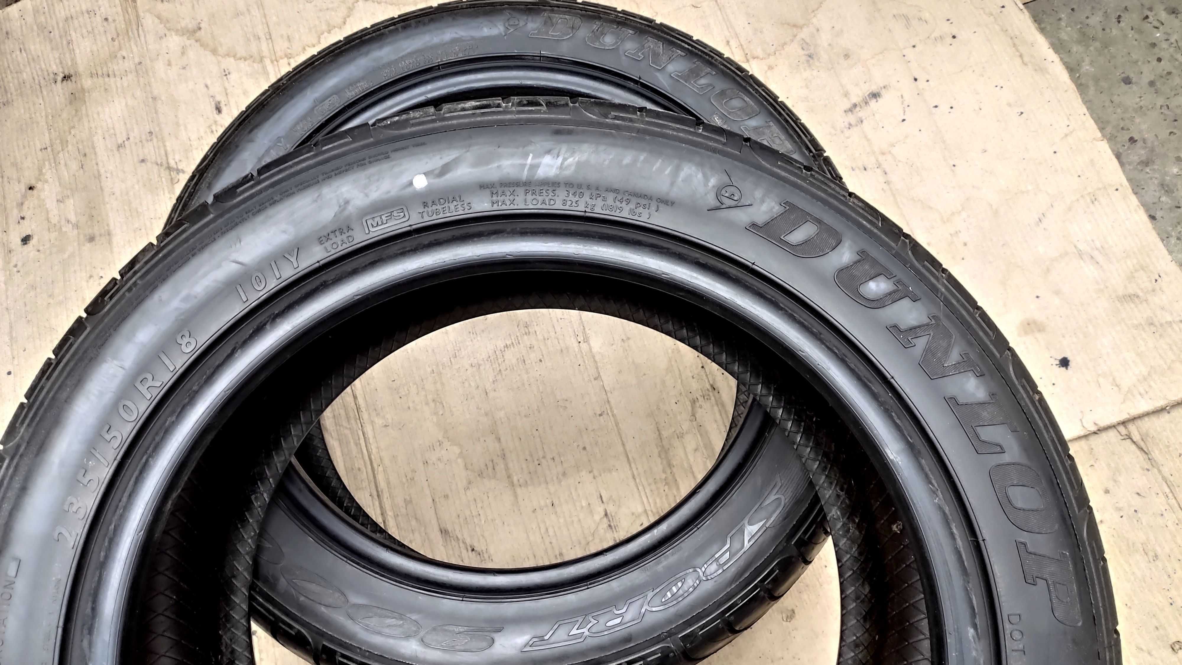 Шини 235/50R18. Dunlop, 99% Німеччина.