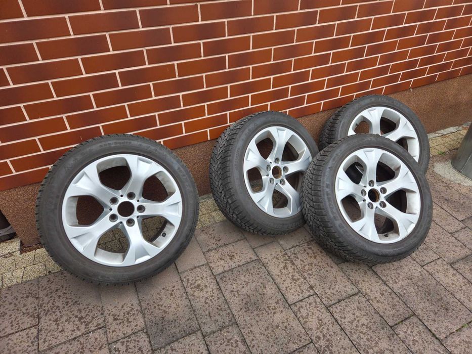 Felgi koła BMW 5x120 225/45/17 z oponami zimowymi