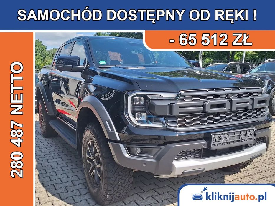 Ford Ranger Raptor | Ranger Raptor 3.0 Ecoboost | Twin-Turbo 292KM | A10 4x4