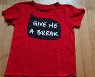 Tshirt czerwony Reserved 146