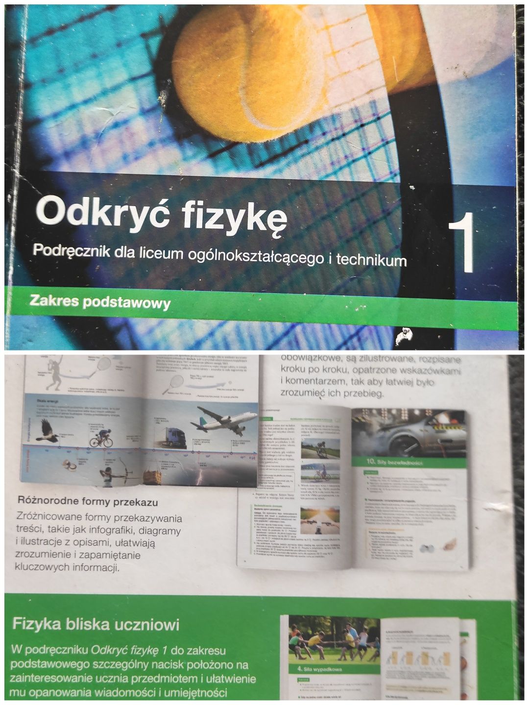 Odkryć fizykę 1 ,
2019 roku 
Okładka twarda