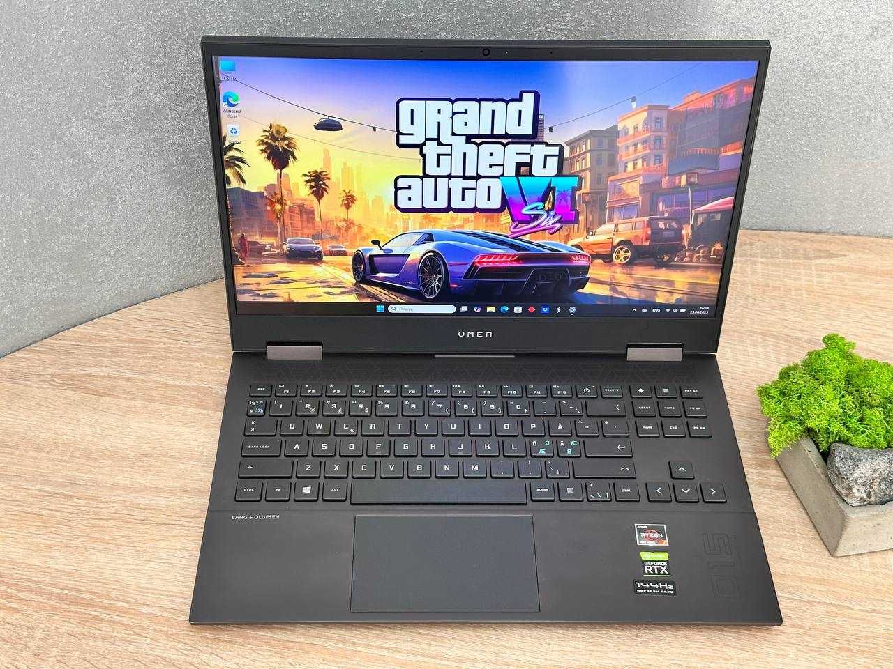 ігровий Ноутбук HP OMEN RYZEN 7-4800H/16 ddr4/512/RTX2060 6GB/0% ЗНОСУ