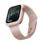 Etui Uniq Lino Silikonowe Do Apple Watch 4, 5, 6, Se 44Mm Różowe