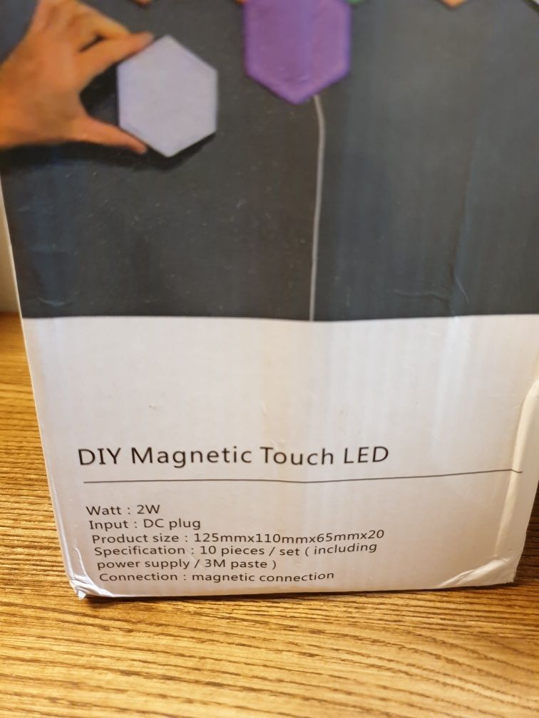 Настінний LED touch модульний світильник, форма змінюється, підсвітка