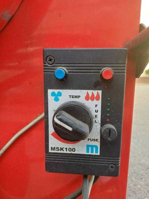 Piec nadmuchowy z palnikiem olejowym Xaram Energy P-80 Nagrzewnica