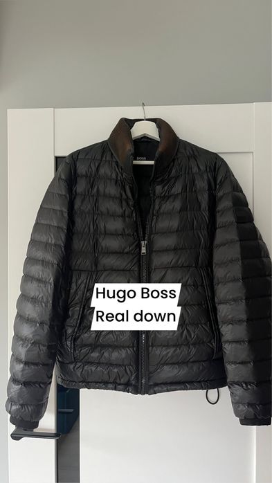 Hugo Boss puchowa kurtka przejściowa