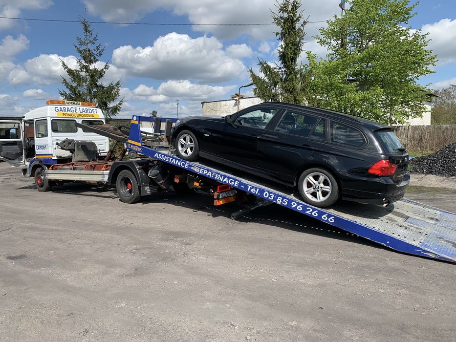 Pomoc drogowa transport maszyn rolniczych/budowlanych