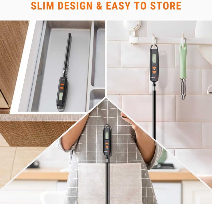 ThermoPro TP516 Termômetro digital de carne com tampa