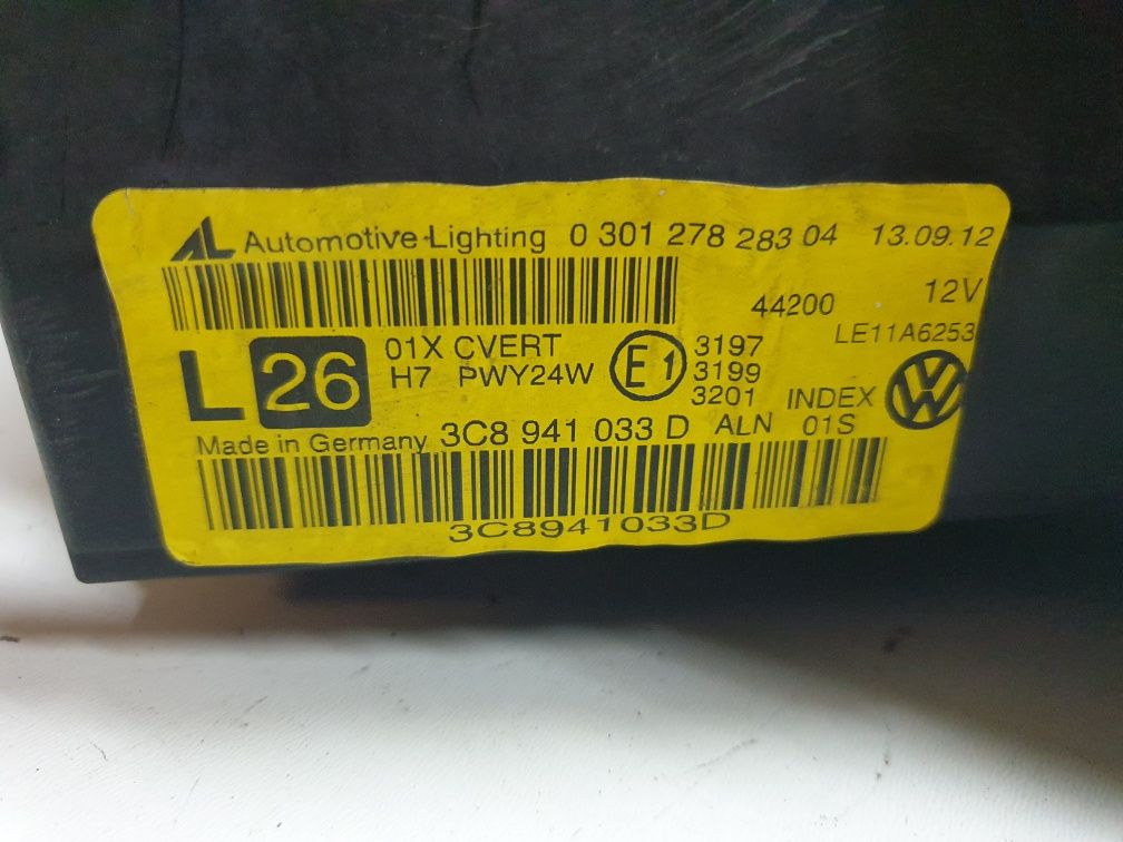 Passat cc 3c8  lift led xenon lampa  przednia  lewa