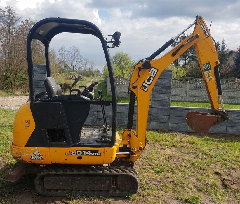 JCB  mini koparka minikoparka jcb 8014