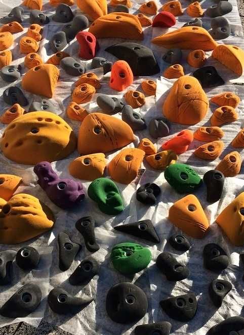 chwyty wspinaczkowe uchwyty kamienie do wspinaczki ścianka dla dzieci