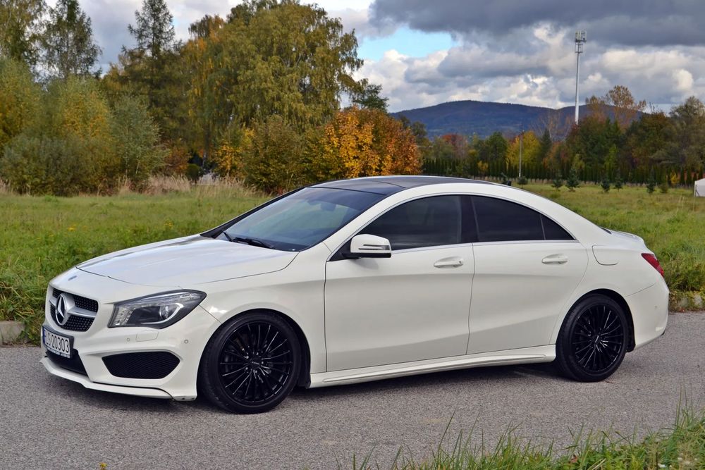 Mercedes-Benz CLA # Polski salon # 2.0 benzyna 211 KM # 4 MATIC # 2 kpl kół #
