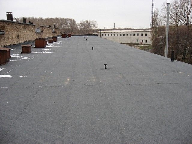 Ремонт крыши с гарантией Еврорубероидом. Кровельные работы