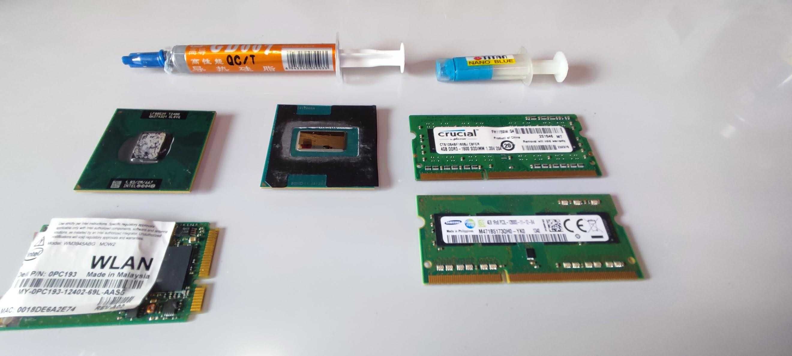 Запчастини Intel Core i5-4210M/ Core 2 Duo / Anatel / ОЗУ DD3 SODIMM 4