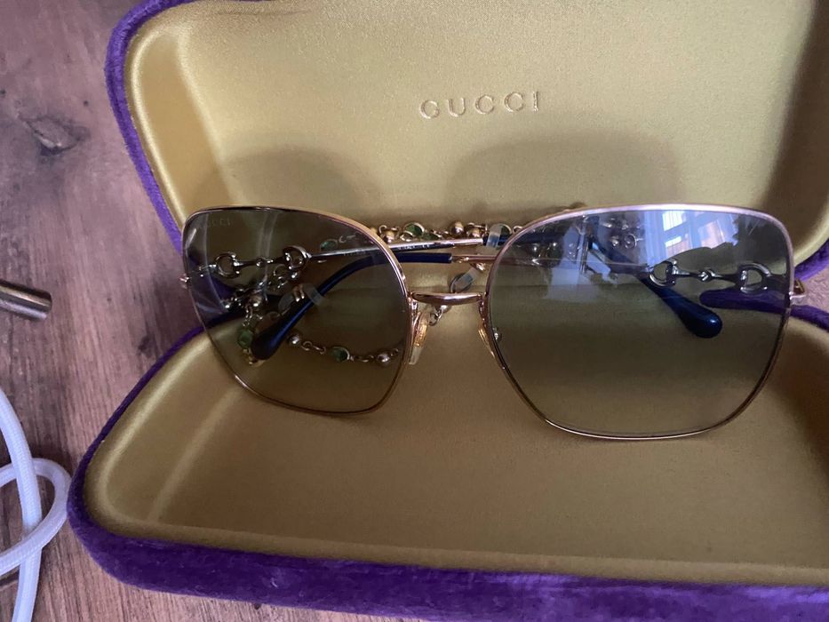 Ekskluzywne okulary przeciwsłoneczne GUCCI – Oryginał z salonu