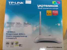 Бездротовий ADSL2+ модем маршрутизатор TD-W8901N