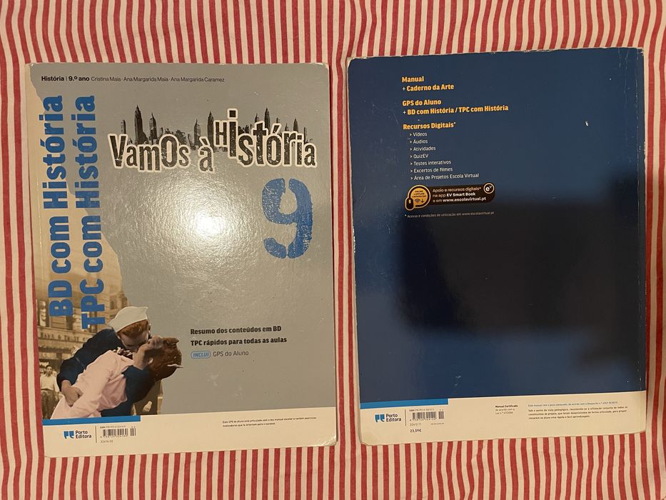 Manual e CA de história 9