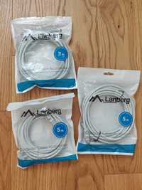 Kable sieciowe Lanberg 5m 3m