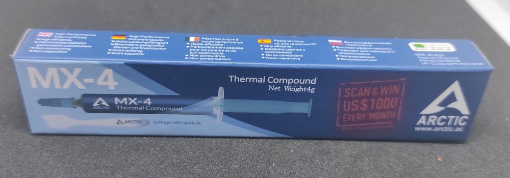 Качественная термопаста GD 900-1 цена за 3 грама , ARCTIC MX-4