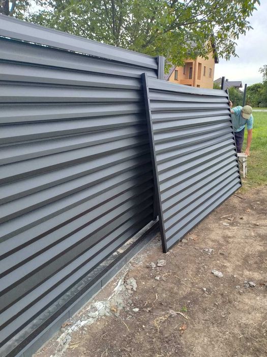 Забор Ранчо Металевий Паркан Жалюзі