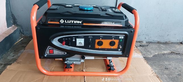 Генератор новий Lutian LT 3600-N