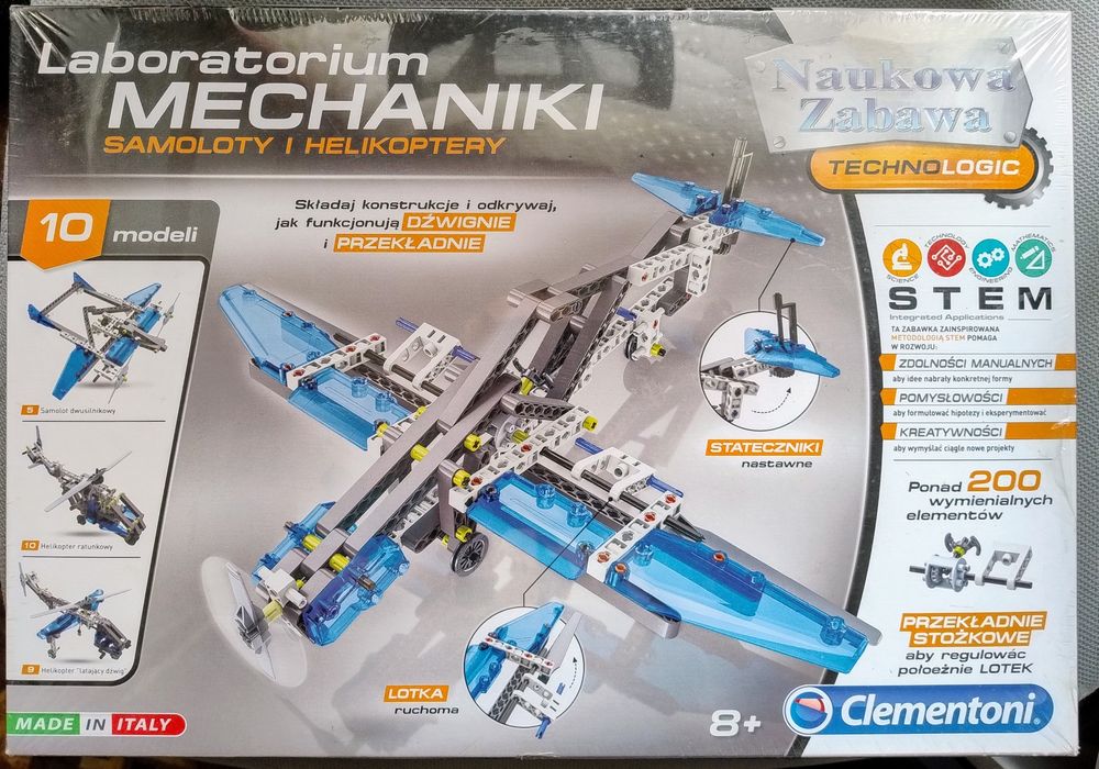Laboratorium Mechaniki - Samoloty i helikoptery [nowe, zafoliowane]