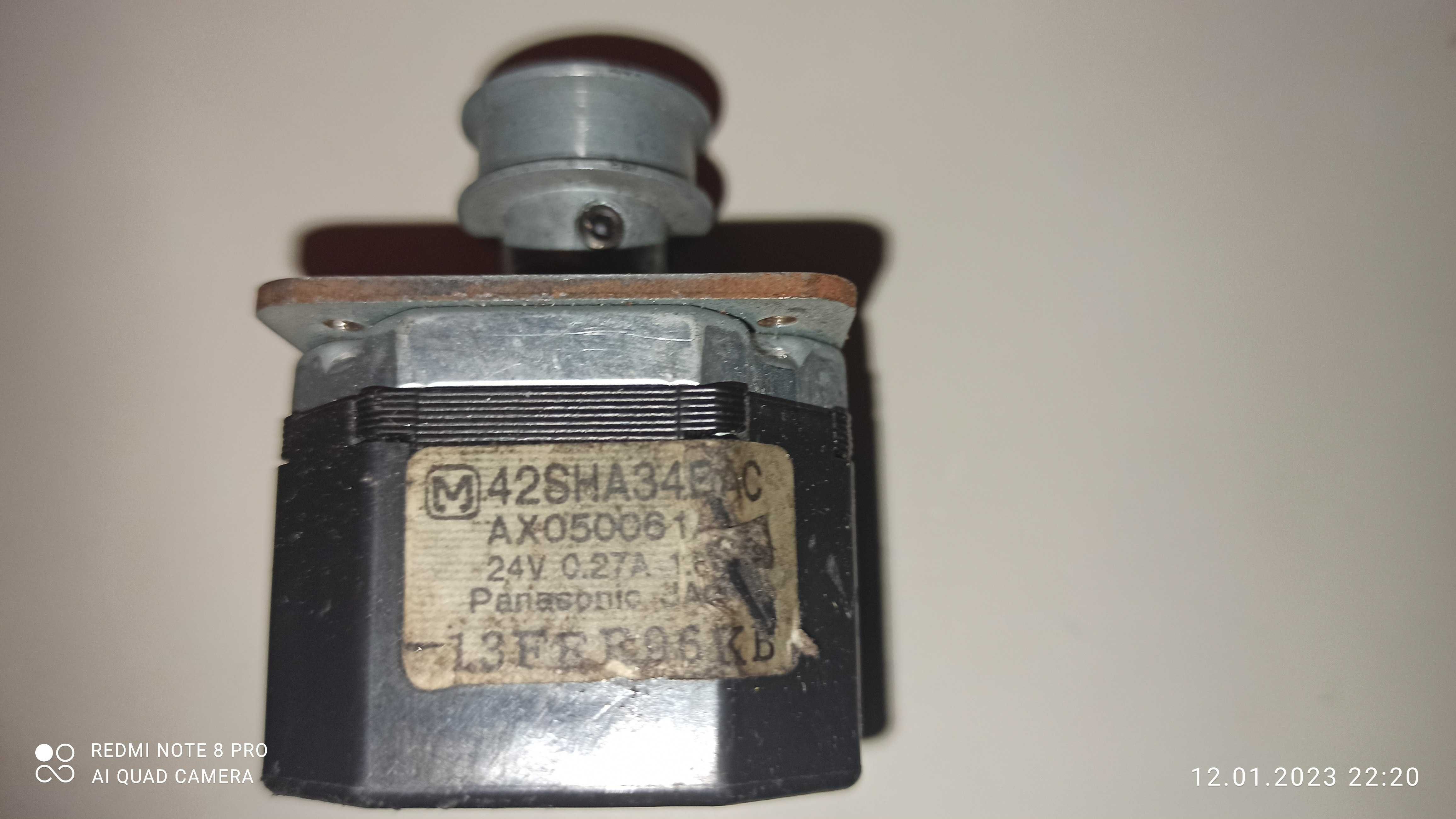 Шаговый мотор Panasonic 42sha34bac. Minebea 17pm-k303-p3l