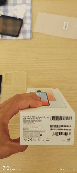 Sprzedam telefon komórkowy Xiaomi redmi nout 10 pro 4/64 + karta pamię