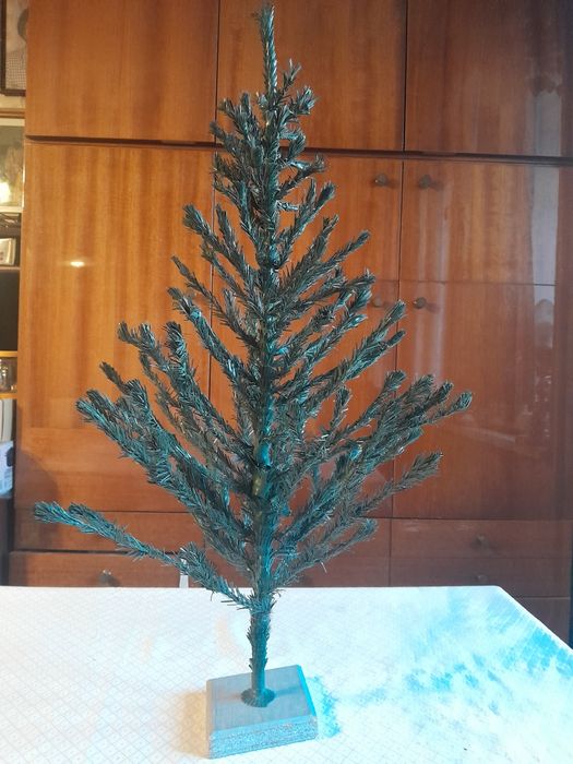 Отечественная ёлка б/у искусственная настольная советская ель СССР б у