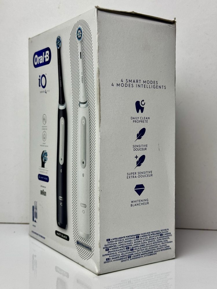 Нова Електрична зубна щітка ORAL-B iO SERIES 4DUO Black+White