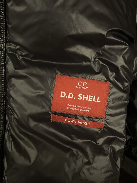 Пуховик Куртка C.P Company D.D Shell Black