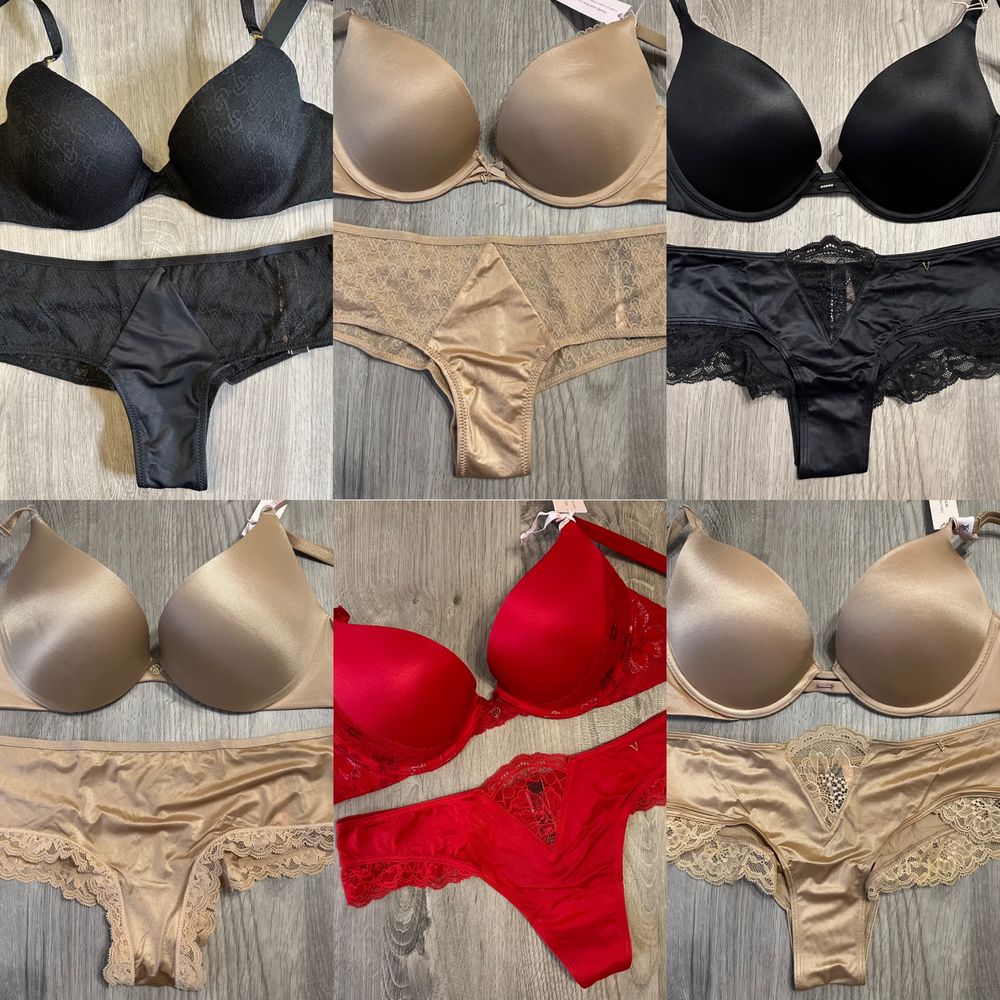 Комплект білизни Victorias secret 75б вікторія сікрет виктория сикрет