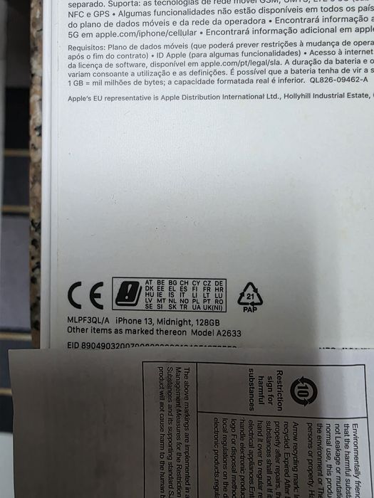 Iphone 13 128g usado